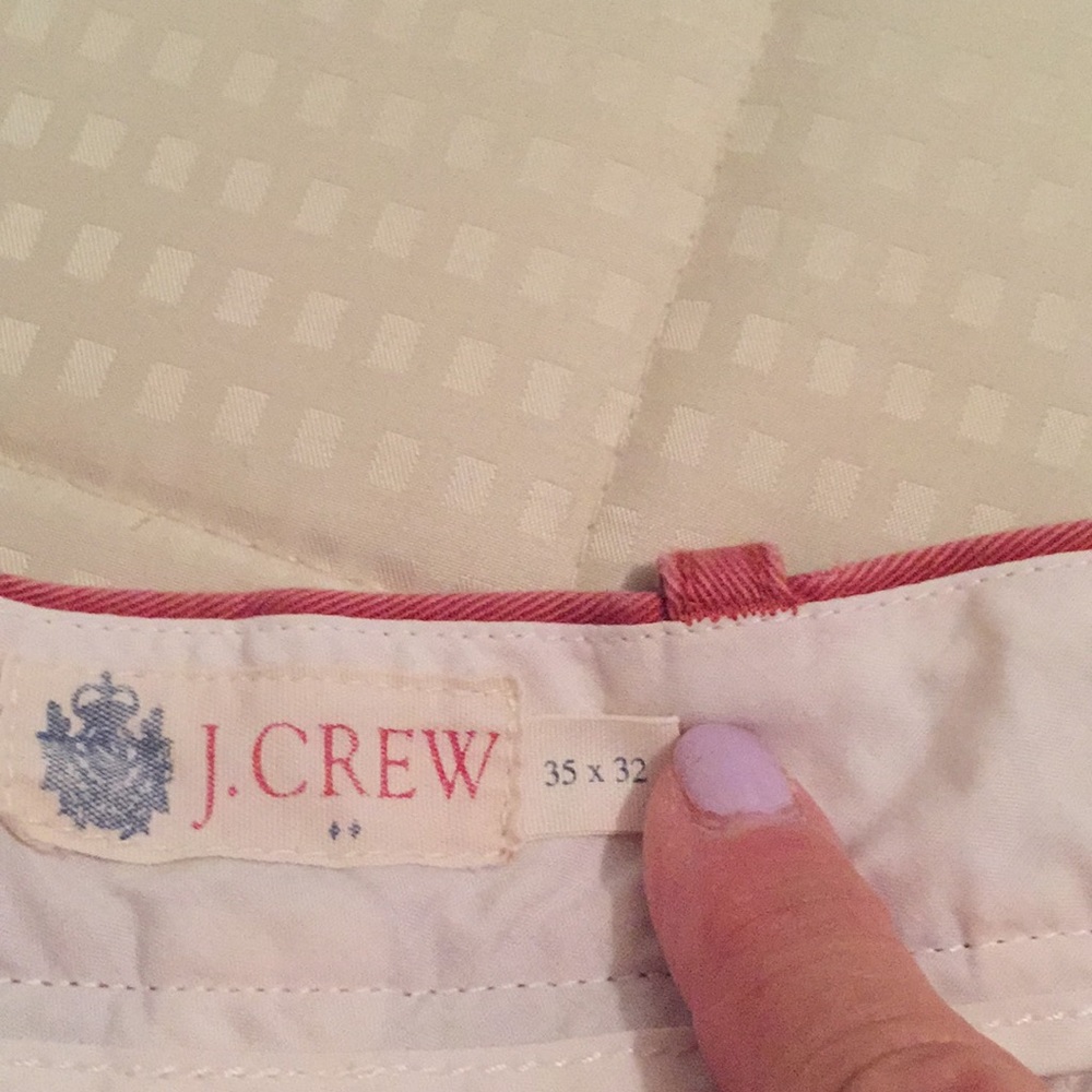 J. Crew dark red khaki pants 35 x 32 EUC - Picture 5 of 6